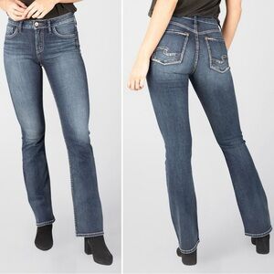Silver Jeans Co Avery Slim Boot Cut Jeans